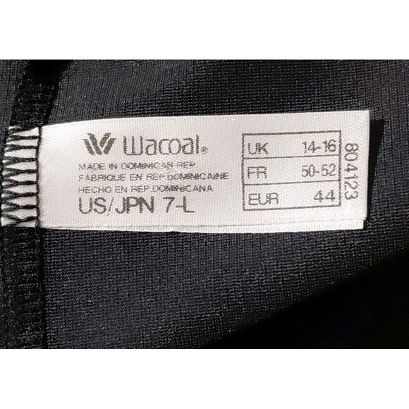 Wacoal Size LG SHAPE Hope On A Hanger Hi-Waist Shape Brief Black - Picture 10 of 11